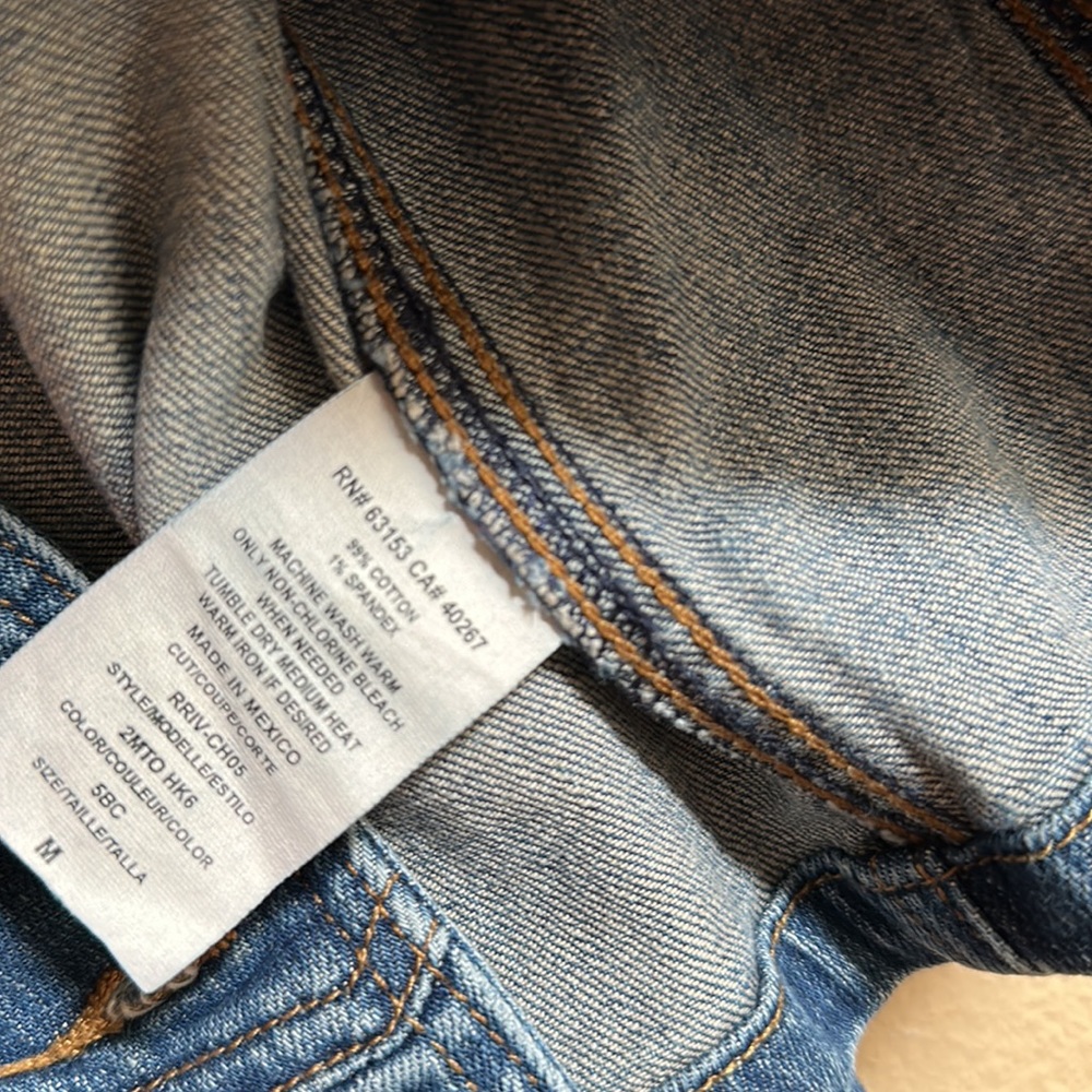 Size Medium Rampage Jean Jacket - Picture 9 of 9